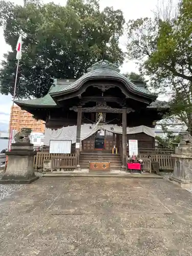阿邪訶根神社の本殿・本堂