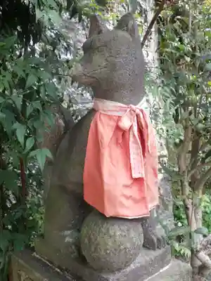 開運出世稲荷(延命院境内社)の狛犬