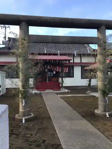 神明神社の鳥居