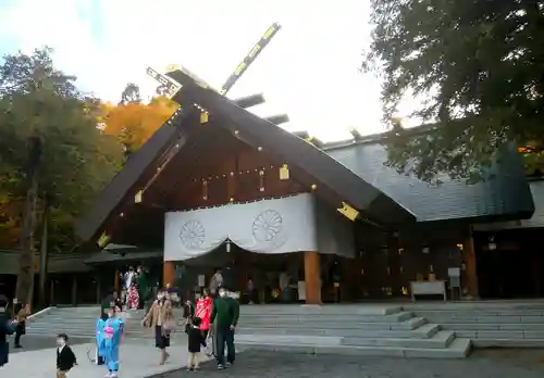北海道神宮の本殿・本堂