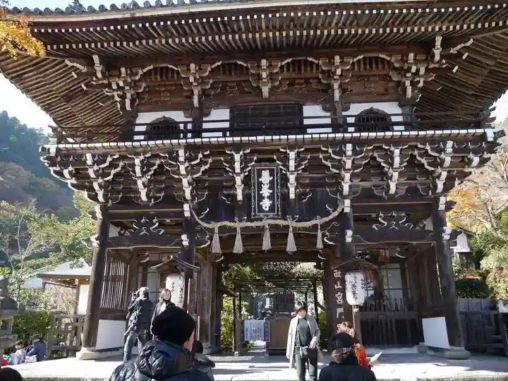 善峯寺の山門・神門