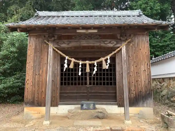 八幡社の本殿・本堂