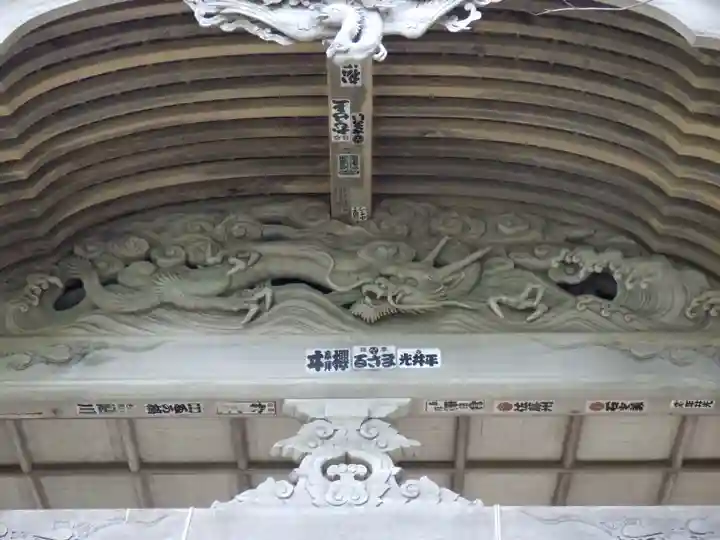 由良比女神社の芸術