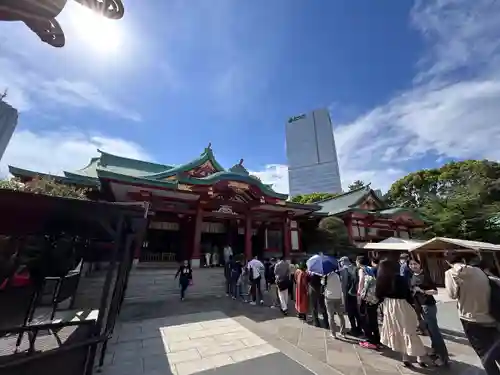 日枝神社の本殿・本堂