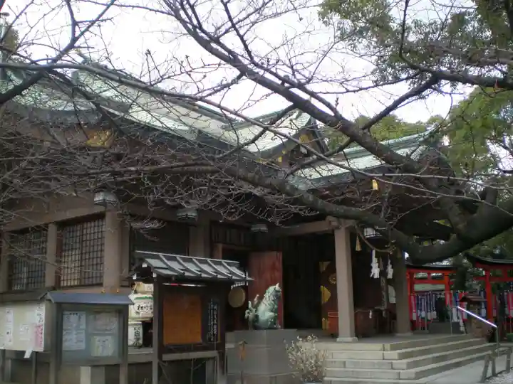 高津宮の本殿・本堂