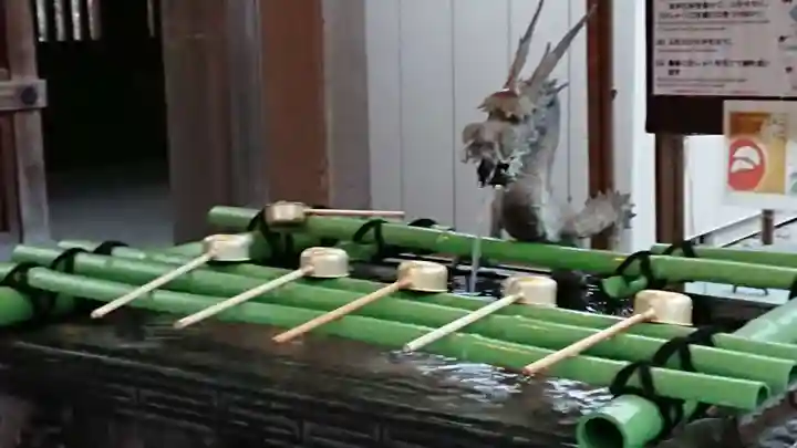 宇都宮二荒山神社の手水舎