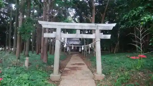 金砂神社の鳥居