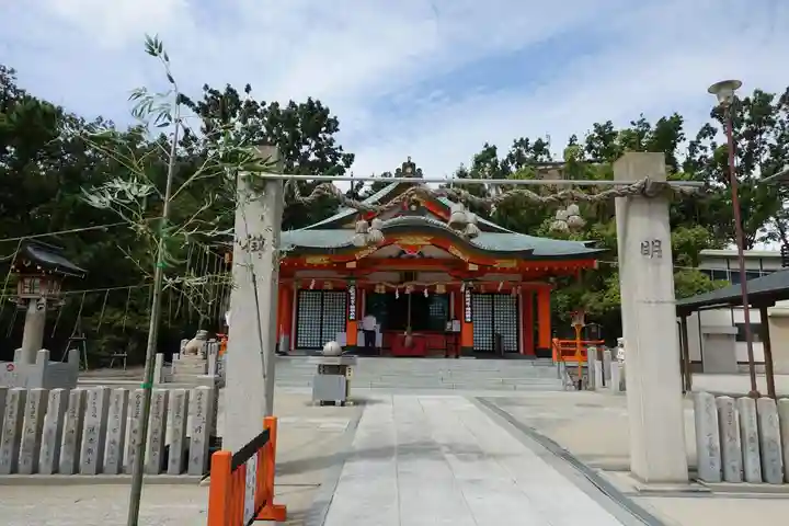 片山神社の本殿・本堂