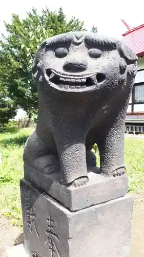 江部乙神社の狛犬