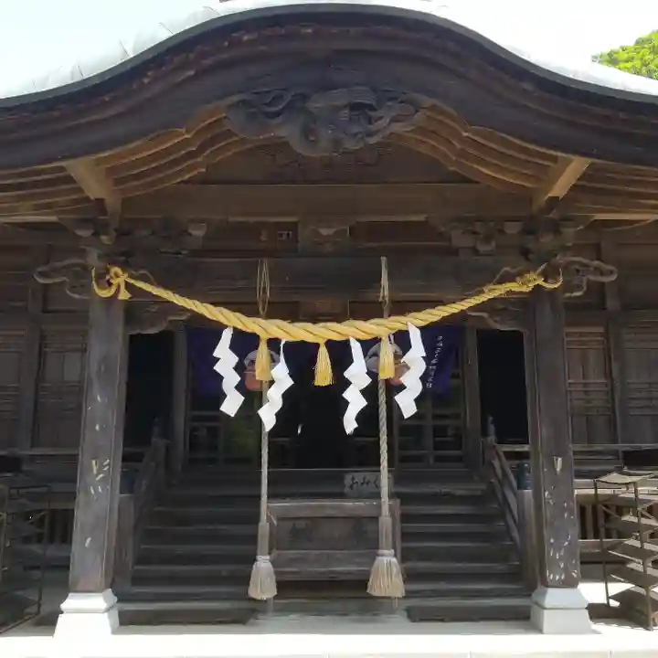 楢葉八幡神社の本殿・本堂