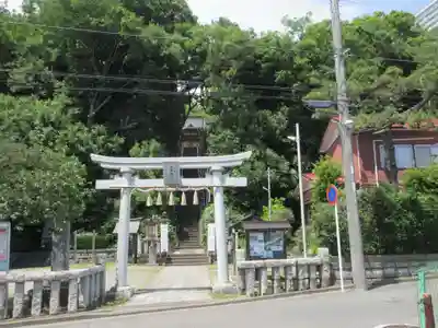 白旗神社(品濃白旗神社)(神奈川県)