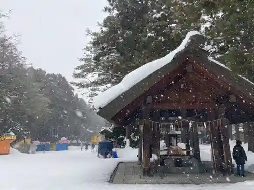 北海道神宮の手水