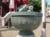 元郷氷川神社の狛犬