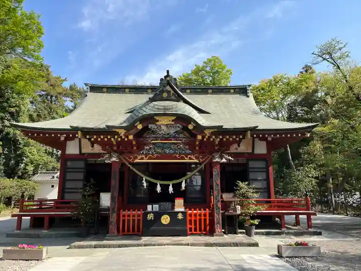 玉村八幡宮の本殿・本堂