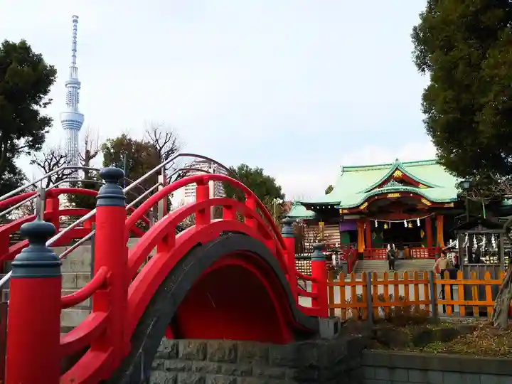 亀戸天神社の庭園