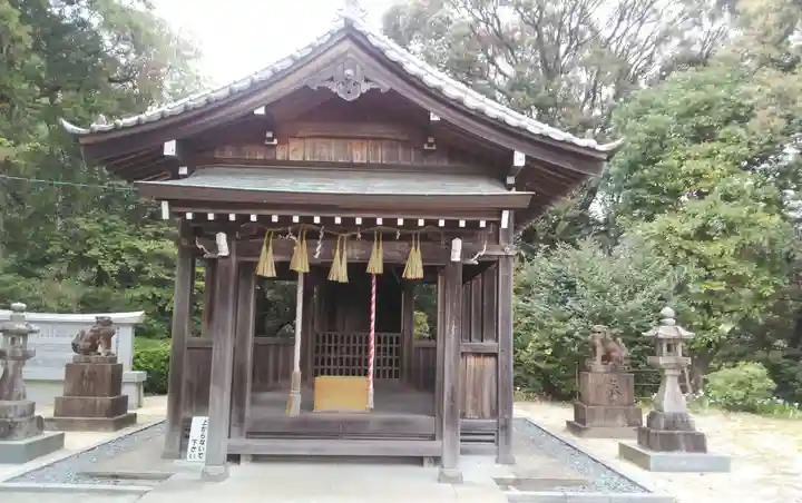 佐谷神社の本殿・本堂