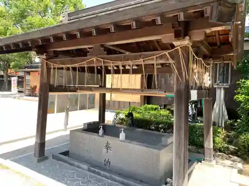 姪浜住吉神社の手水舎