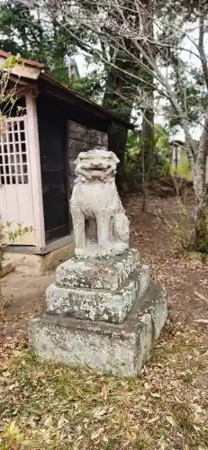 館腰神社の狛犬