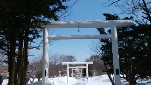 留萌神社の鳥居