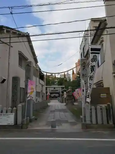 廣瀬神社の鳥居