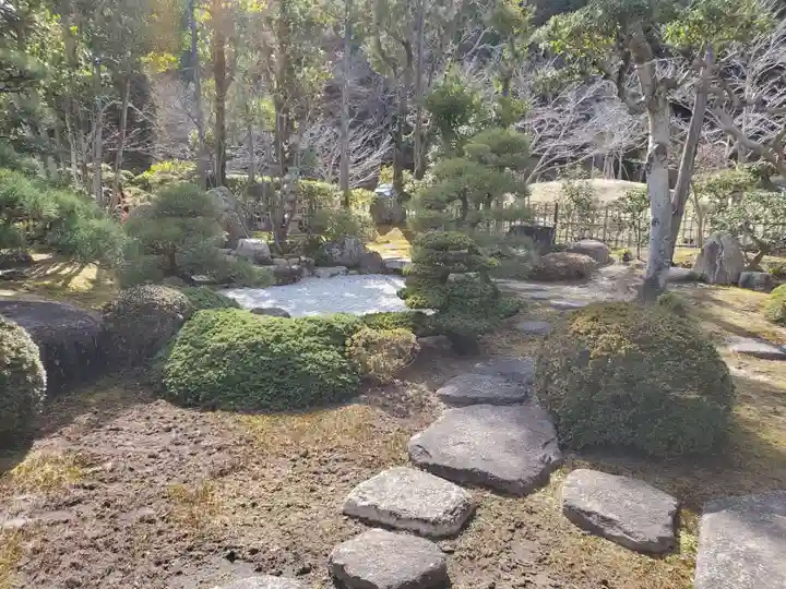 轉法輪寺の庭園