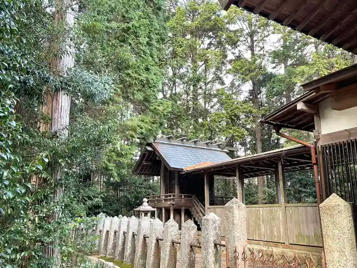 白川神社の本殿・本堂