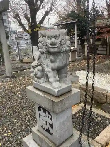 神明社（高畑神明社）の狛犬