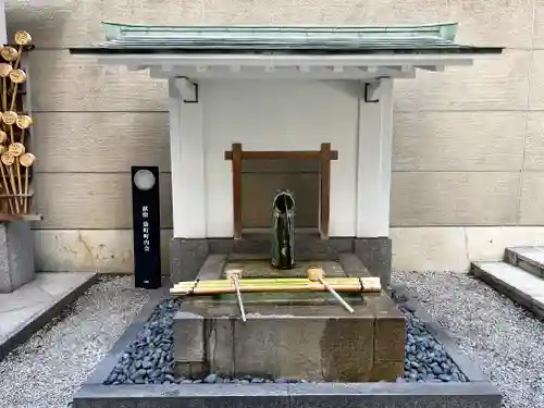 櫻天神社の手水舎