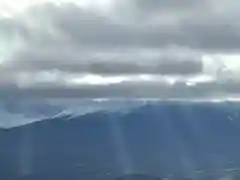 山家神社奥宮東宮の景色