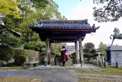 八柱社の手水舎