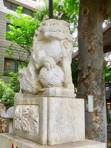 高円寺氷川神社の狛犬