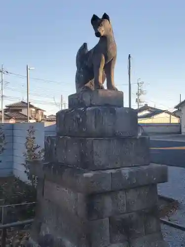 厄除姫稲荷神社の狛犬