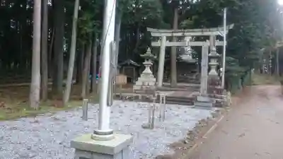 小池神明神社の鳥居