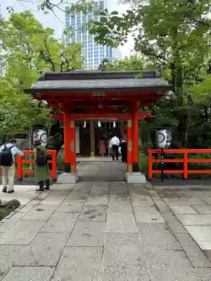 愛宕神社の山門・神門