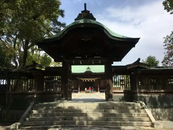 水天宮の山門・神門