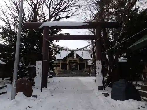 月寒神社の鳥居