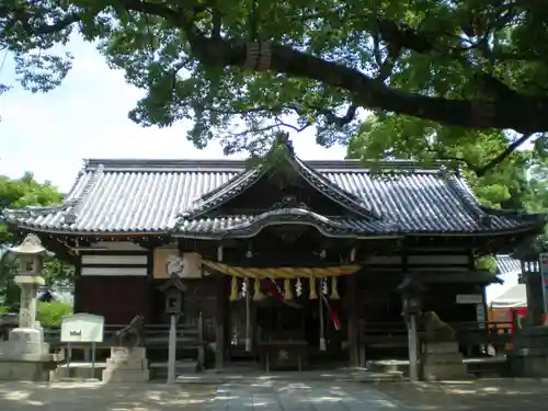 百舌鳥八幡宮の本殿