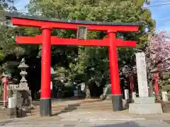 一瓶塚稲荷神社の鳥居