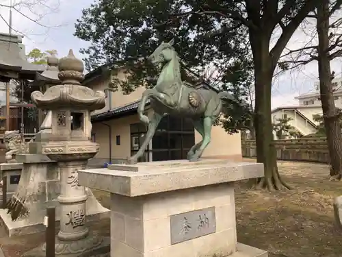 神田神社の狛犬