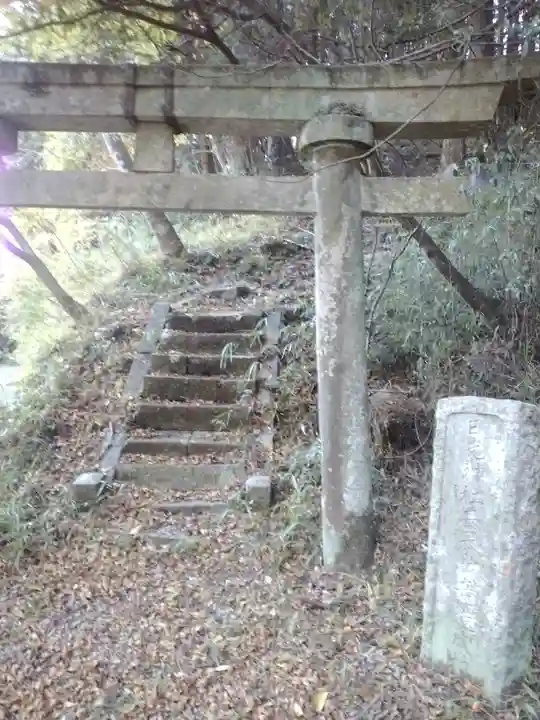 名草厳島神社の鳥居