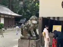 伊和神社の狛犬