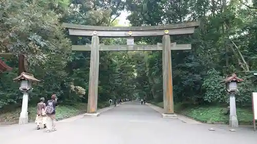 明治神宮の鳥居