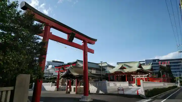 東京羽田 穴守稲荷神社の鳥居