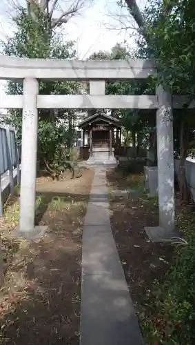 随喜稲荷神社の鳥居