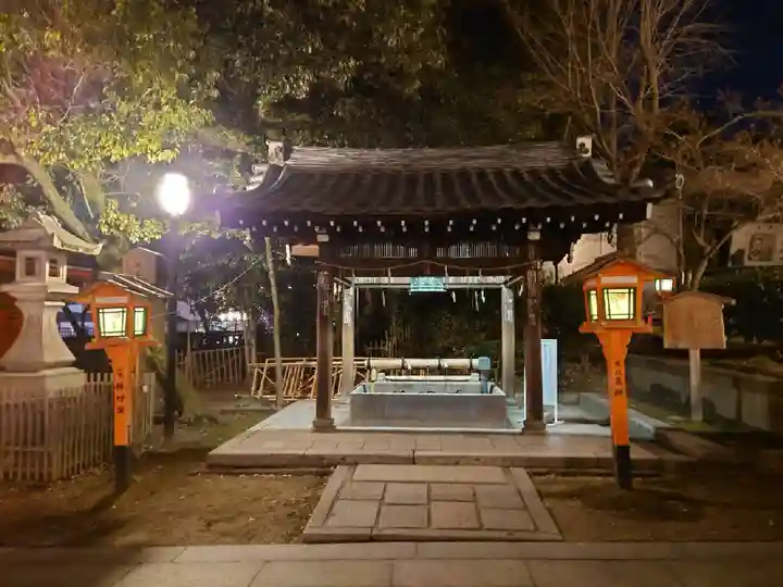 八坂神社(祇園さん)の手水舎