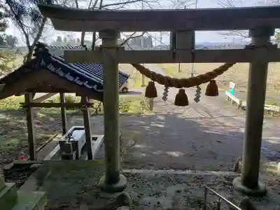 十五社神社の鳥居