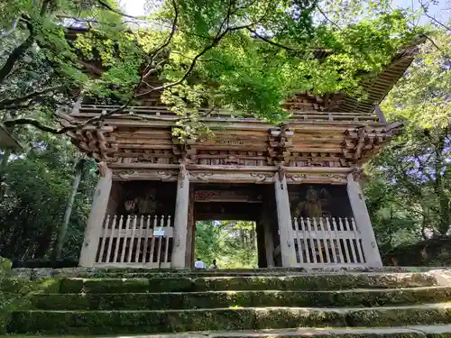 竹林寺の山門