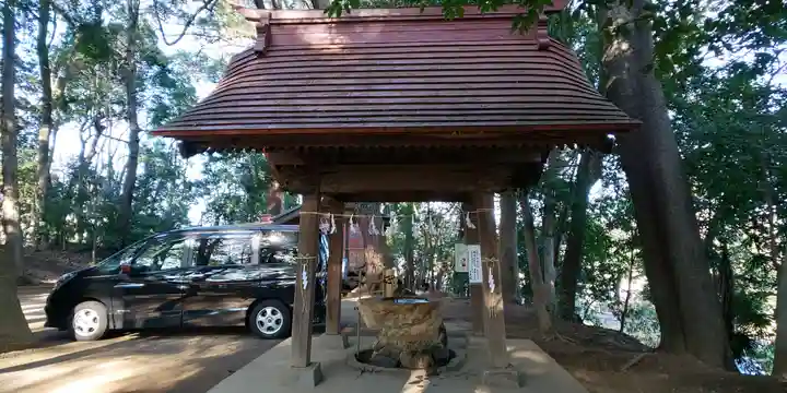 氷川女體神社の手水舎