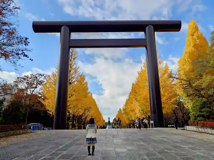 靖國神社の鳥居