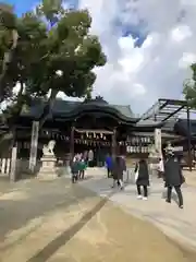 石切劔箭神社の本殿